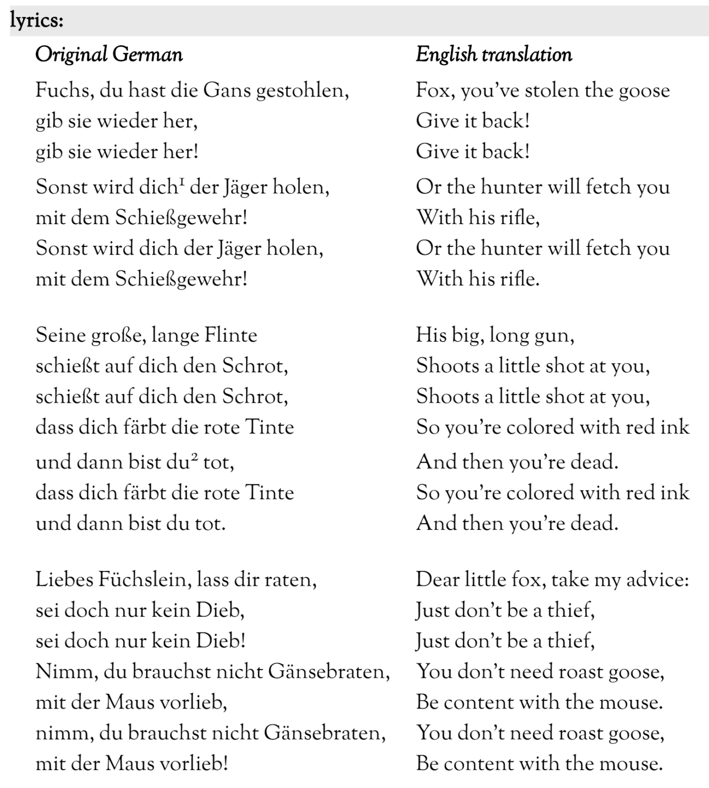 Thinking Of You Lyrics Deutsch